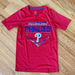 Genuine Merchandise Philadelphia Phillies Red Kids Tee